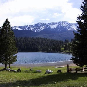 Wallowa Lake Mountains